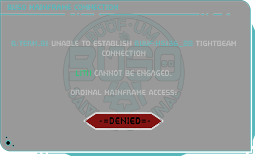 BUSO Mainframe Connection – DENIED